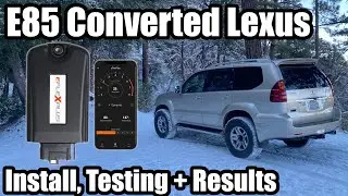 Pays for itself after 2 oil changes = E85 Converted Lexus GX470 2UZ-FE using eFlexFuel Ethanol