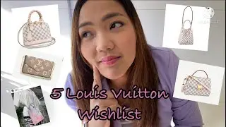 My 5 Louis Vuitton Wishlists 2022 #lvalmabb #louisvuittonalmabb #louisvuittonneonoebb