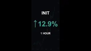 INIT is up 12.9% in 1 hour!⚡January 31, 2026 | #init #coins #altcoins #crypto #cryptonews #shorts