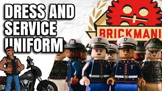 Brickmania | Marine Dress and Service Uniforms | Custom LEGO Military