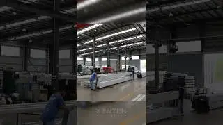 Aluminum alloy tent structure in production- Clear Span Tents