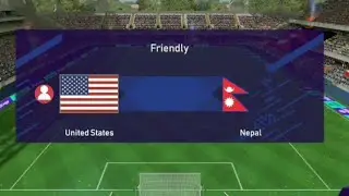 Crowd Goes Crazy 🤯⚽ USA Women vs Nepal Men/Women vs Men 😱⚽ USA Women vs Nepal Men | eFootball PSP