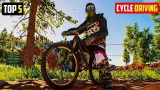 Top 5 cycle driving games for android | Best cycle driving games for android 2023