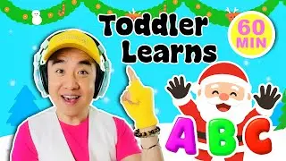 Learn ABCs with Christmas Songs for Toddlers | Learn ABC Letters With Christmas (4K)