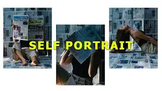 I photographed myself (self portrait using canon 1200d and canon 50mm lens)