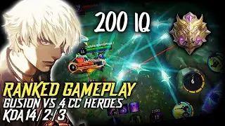 COUNTER YOUR COUNTERS! | GUSION 200IQ WISE MOVEMENTS | MYTHIC RANKED GAMEPLAY | MLBB