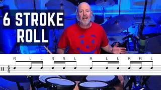 How To Play The 6 Stroke Roll Drum Rudiment #8