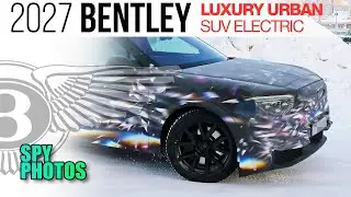 Bentley Luxury Urban SUV EV 2027 // Шпионские фотографии