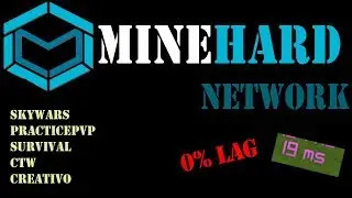 MineHard | Skywars ArenaPvP CTW SurvivalPvP Creativo | Review Server 1.8.x - 1.12.x Ip