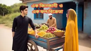 এক জিনজাদী ও এক ফল বিক্রেতা | Moral Islamic Story | Bangla audio story | Jin Story | Golper Canvas.
