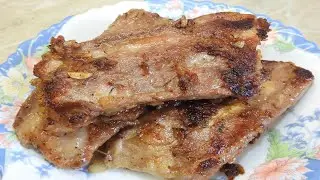 Coaste de porc la tigaie