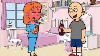 Classic Caillou Swaps Rosie's Drink for Hot Sauce | Grounded