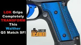 Удивительные тонкие рукоятки LOK для Walther Q5 Match SF