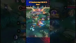 SRG побеждает Team Spirit в 1-й игре ~ Этап плей-офф M7 MLBB #m7worldchampionship #m7gameplay
