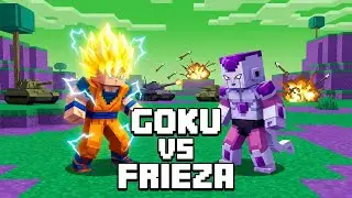 Minecraft, Goku vs  Frieza - THE MOVIE (Minecraft Animation).