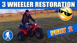 Honda 3 Wheeler Restoration and Engine Rebuild ATC 110 - Part 2