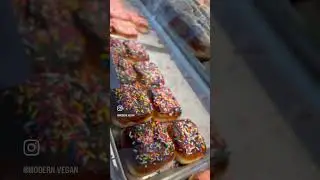 Vegan Doughnut shop St. Petersburg, FL #travel #foodie #stpete #vegan Follow my IG: Modern.Vegan 📹