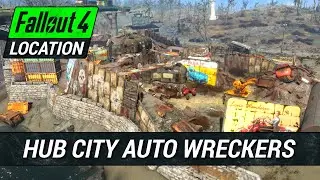 Авторазборки Хаб-Сити &mdash; что вы пропустили | Fallout 4: секреты, история и добыча