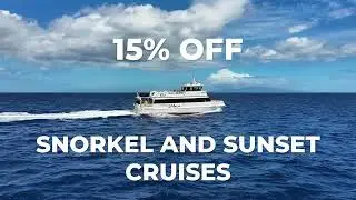 Book Now and Save 15% on Pride of Maui Snorkel and Sunset Cruises