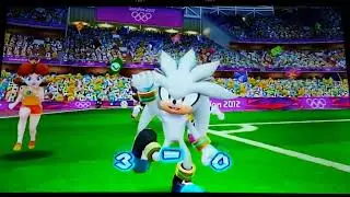 Mario & Sonic London 2012 Team Dr. Eggman Loses To Team Shadow in Football