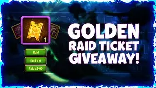 Golden raid ticket giveaway! Instant raid ticket in hero wars.