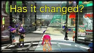 Inkopolis Square Comparison: Splatoon 2 / Splatoon 3