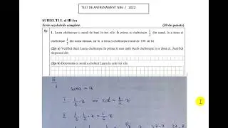 Laura cheltuiește o sumă de bani în trei zile. În prima zi cheltuiește 1/2 din sumă, în a doua zi
