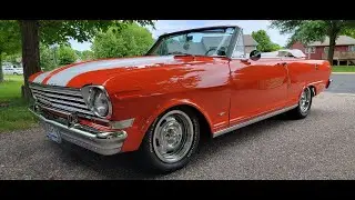 1963 Chevrolet Nova Convertible 350ci 700R4 For Sale Mad Muscle Garage