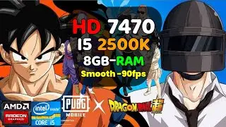 PUBG MOBILE | AMD HD 7470 1GB + i5 2500K In 2023! | 720p Smooth 90 FPS
