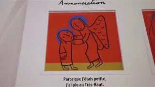 Le tableau du  Rosaire au Mont Ste Odile