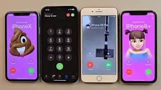 FaceTime Incoming call& Outgoing call iPhone XR VS iPhone 14PM VS iPhone7p VS iPhone 16Pro
