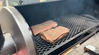 My FIRST Pork Belly on the Old Country Pecos | Fire Management + BBQ Fun
