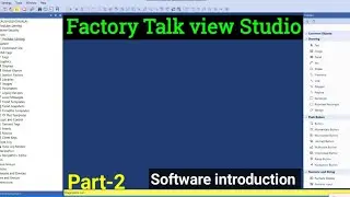 FactoryTalk View Studio || Rockwell Software || SCADA Software Introduction || #part2