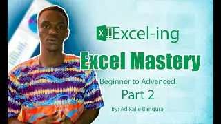 Exceling Part 2 (Excel for Beginners)
