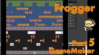 Frogger - Add Crocodile / Submerging Turtles - GameMaker