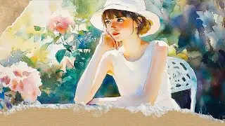A Peaceful Garden Escape | Romantic Piano for Study, Work & Relaxation | Calm & Beautiful Music