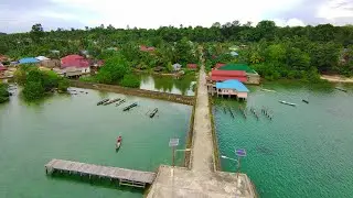 Pemandangan indah Desa Barangka