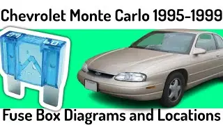 (1995-1999) Chevrolet Monte Carlo Fuse Box Diagrams and Fuse Panel Locations✅