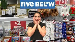 FIVE BELOW SHOP WITH ME | Shopping 2021 | New Festive Clothing, Gifts and More