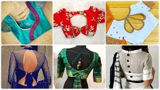 #Blouse #design #Latest New Fancy n Simple Blouse Design 2020 | Blouse back side neck design/pattern