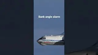 Bank angle alarm il-76