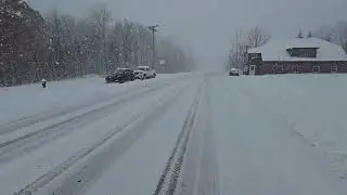 Снежный день в Биг-Бей!