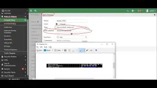 How to configure Security policy with the help of Source IP Address & Source MAC address  FortiGate?