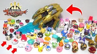 Я проверил, смогу ли я объединить кольцо Гашапон с мечом DX Тега...! Gojuger