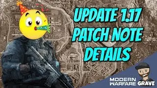 Modern Warfare Update 1.17 Patch Note Details