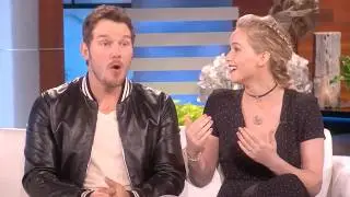 Jennifer Lawrence and Chris Pratt Keep Nothing Off-Limits
