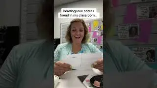 Classroom Confessions: Unveiling a Secret Love Note! 💖📜 #UnexpectedDiscovery