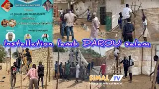 Installation lamb DAROU SALAM &agrave; Simal le 23 janvier 2026 