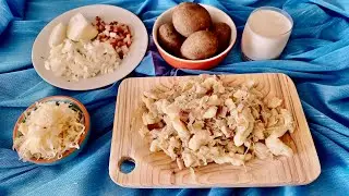 🍽️ | strapačky s kyslou kapustou | strapačky | kapustové halušky | kapustové strapacky recept