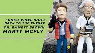 Funko Vinyl Idolz | Back to the Future: Dr. Emmett Brown & Marty McFly | Unboxing